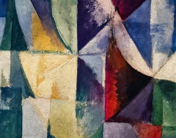 Robert Delaunay, Fenêtres Ouvertes Simultanément 1ère Partie 3e Motif, au Musée Peggy Guggenheim à Venise