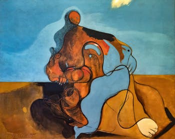 Max Ernst, Der Kuss, im Peggy Guggenheim Museum in Venedig.