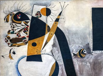 Joan Miró, Femme Assise II, au musée Peggy Guggenheim à Venise