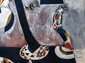 Joan Miró, Femme Assise II, au musée Peggy Guggenheim à Venise