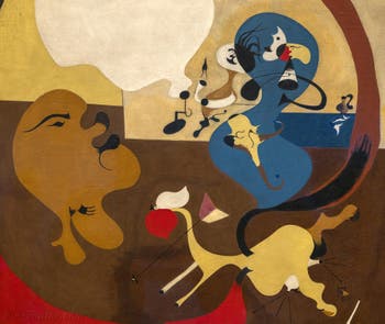 Joan Miró, Intérieur Hollandais, au musée Peggy Guggenheim à Venise