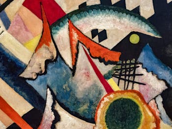 Vassily Kandinsky, Croix Blanche, au musée Peggy Guggenheim à Venise