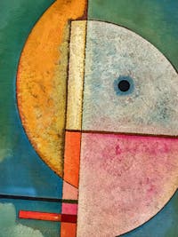 Wassily Kandinsky, Aufwärts, im Peggy Guggenheim Museum in Venedig