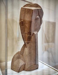 Henri Laurens, Tête de Jeune Fillette, au musée Peggy Guggenheim à Venise