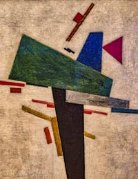 Kazimir Malevitch, Sans Titre 1916, au musée Peggy Guggenheim à Venise