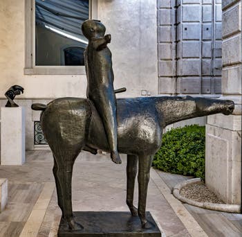 Marino Marini, Der Engel der Stadt, im Peggy Guggenheim Museum in Venedig