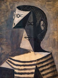 Pablo Picasso, Buste d'Homme en Tricot Rayé, au musée Peggy Guggenheim à Venise.