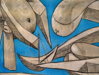 Pablo Picasso, La Baignade, au musée Peggy Guggenheim à Venise.