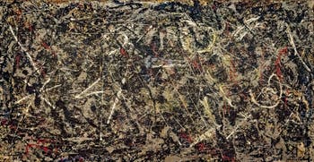 Jackson Pollock, Alchimie, im Peggy Guggenheim Museum in Venedig