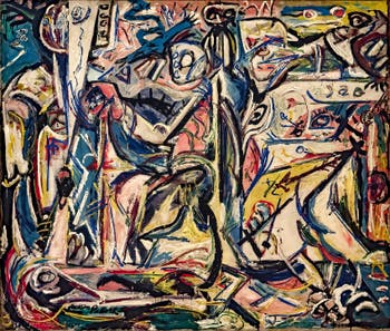 Jackson Pollock, Circoncision, im Peggy Guggenheim Museum in Venedig