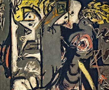 Jackson Pollock, Zwei, im Peggy Guggenheim Museum in Venedig