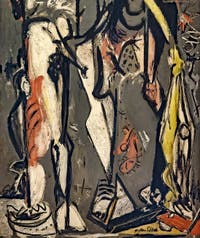 Jackson Pollock, Deux, au musée Peggy Guggenheim à Venise