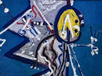Jackson Pollock, Direktion, im Peggy Guggenheim Museum in Venedig