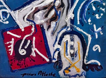 Jackson Pollock, Direktion, im Peggy Guggenheim Museum in Venedig