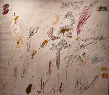 Cy Twombly, Sans Titre 1961, au Musée Peggy Guggenheim à Venise