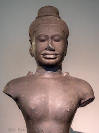 Divinité Khmer (Cambodge) musée d'Art Oriental Ca' Pesaro de Venise en Italie