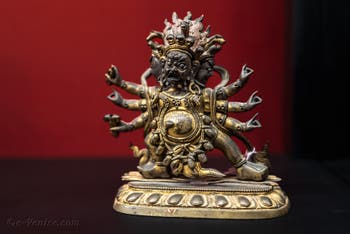 Divinité protectrice de la doctrine Hayagrva (Tête ou cou de cheval) Tibet - musée d'Art Oriental Ca' Pesaro de Venise en Italie