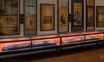 Instruments de musique (Japon) musée d'Art Oriental Ca' Pesaro de Venise en Italie