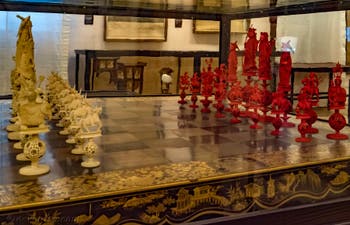 Jeu d'echecs (Chine) musée d'Art Oriental Ca' Pesaro de Venise en Italie