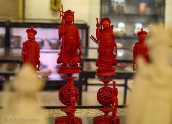 Jeu d'echecs (Chine) musée d'Art Oriental Ca' Pesaro de Venise en Italie