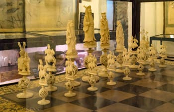 Jeu d'echecs (Chine) musée d'Art Oriental Ca' Pesaro de Venise en Italie