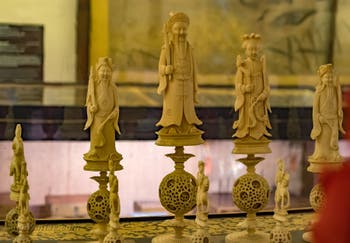 Jeu d'echecs (Chine) musée d'Art Oriental Ca' Pesaro de Venise en Italie