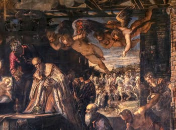 Le Tintoret, L'Adoration des Rois Mages, Scuola Grande San Rocco à Venise