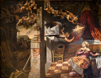 Tintoretto, Die Verkündigung, Scuola Grande San Rocco in Venedig