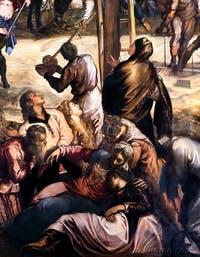 Le Tintoret, Crucifixon, Scuola Grande San Rocco à Venise