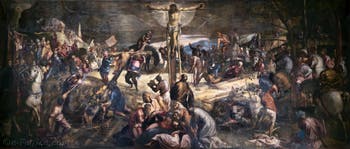 Le Tintoret, Crucifixon, Scuola Grande San Rocco à Venise
