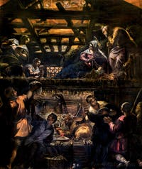 Le Tintoret, L'Adoration des Bergers, Scuola Grande San Rocco à Venise