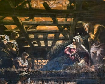 Le Tintoret, L'Adoration des Bergers, Scuola Grande San Rocco à Venise
