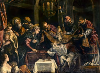 Le Tintoret, La Circoncision, Scuola Grande San Rocco à Venise