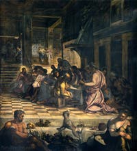Le Tintoret, La Dernière Cène, Scuola Grande San Rocco à Venise