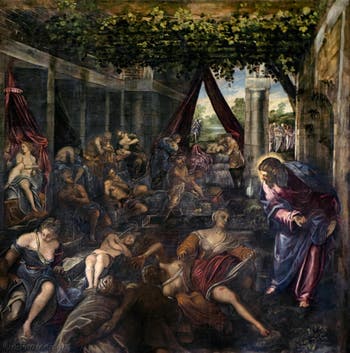 Der Tintoretto, Das Probatische Schwimmbad, Scuola Grande San Rocco in Venedig