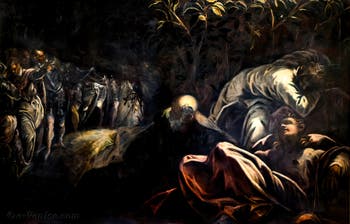 Le Tintoret, La Prière dans le Jardin des Oliviers, Scuola Grande San Rocco à Venise