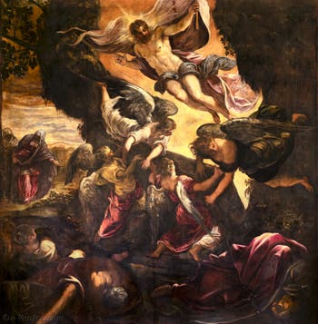Tintoretto, Die Auferstehung Christi, Scuola Grande San Rocco in Venedig