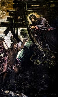 Le Tintoret, La Tentation du Christ, Scuola Grande San Rocco à Venise