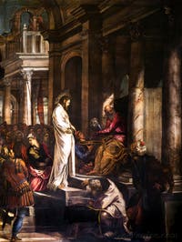 Le Tintoret, Le Christ devant Pilate, Scuola Grande San Rocco à Venise