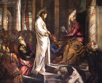 Tintoretto, Christus vor Pilatus, Scuola Grande San Rocco in Venedig