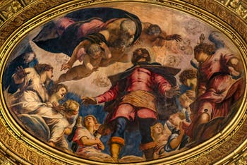Tintoretto, Saint Roch in Glory, Scuola Grande San Rocco in Venice