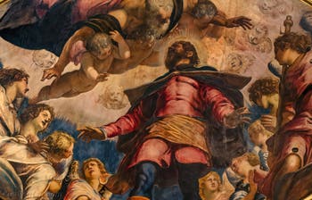 Tintoretto, Heiliger Rochus in Glorie, Scuola Grande San Rocco in Venedig