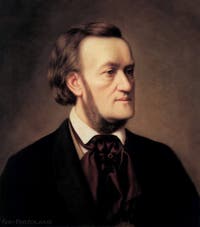 Portrait of Richard Wagner in 1862 by Caesar Willich
