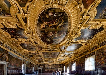 La Salle du Grand Conseil du Palais des Doges de Venise