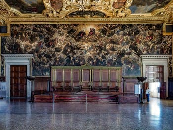 Le Paradis de Tintoret au Palais des Doges de Venise