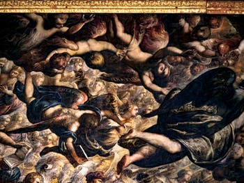 Cherubim und Seraphim aus Tintorettos Paradies im Dogenpalast in Venedig