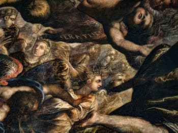 Tintorettos Paradies und die Engel Cherubim und Seraphim im Dogenpalast in Venedig