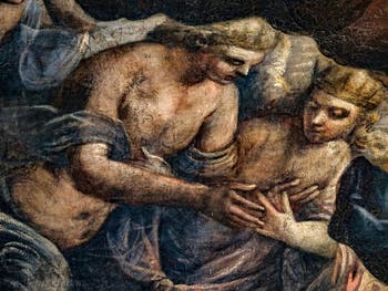 Tintorettos Paradies mit Cherubinen und Seraphim im Dogenpalast in Venedig