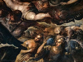 Tintorettos Paradies, Engel Throne und Seraphim im Dogenpalast von Venedig