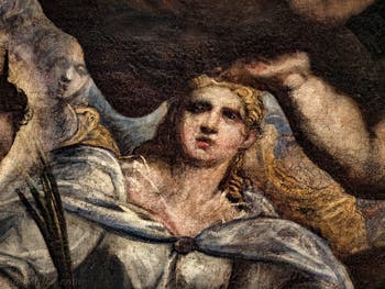 Tintorettos Paradies: die heilige Lucia von Syrakus, im Dogenpalast in Venedig